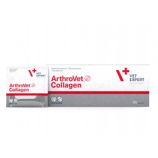 Vet Expert ArthroVet Collagen Пищевая добавка в период роста и для пожилых с остеоартрозом, 60 таб