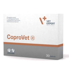 Vet Expert CoproVet Пищевая добавка для кошек и собак для эффективного решения проблемы копрофагии (поедания кала), 30 таб