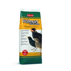 Повнораціонний корм Padovan valman Black Pellets для комахоїдних птахів, майнів та інших птахів, 1 кг