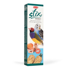Ласощі Padovan Stix Energy Cocorite ed Esotic для хвилястих папуг (амадинів), 80 г