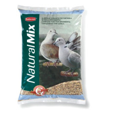 Повнораціонний корм Padovan natural Mix Tortore E Quaglie для декоративних горлиць та перепелів, 5 кг