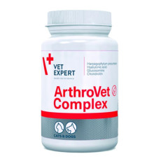 Vet Expert ArthroVet Complex Пищевая добавка для хрящей и суставов у кошек и собак, 90 таб