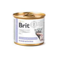 Вологий корм Brit GF VetDiet Gastrointestinal для котів, при захворюваннях ШКТ, 200 г
