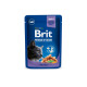 Вологий корм Brit Premium для котів з тріскою, 100 г