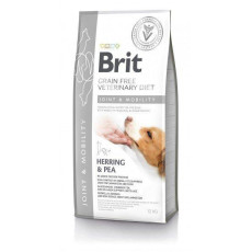 Сухий корм Brit GF VetDiet Dog Mobility для собак, для здоров`я суглобів, з оселедцем, лососем, горохом та гречкою, 12 кг