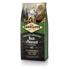 Сухой корм Carnilove Duck & Pheasant для взрослых собак всех пород, утка и фазан, 12 кг
