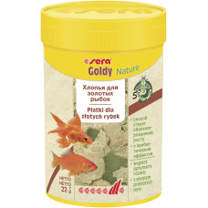 sera goldy сухий корм для золотих рибок, пластівці, 100 мл (22 г)