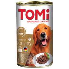 Консервы TOMi для собак три вида птицы, 1200 г