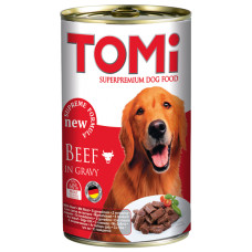 Консервы TOMi Beef для собак с говядиной, 1200 г