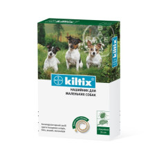 Ошейник Kiltix против блох и клещей для собак, 35 см