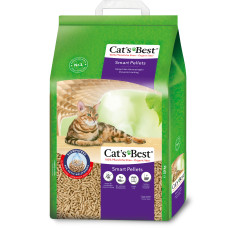 Наповнювач Cat`s Best Smart Pellets для котячого туалету, дерев`яний, 20л/10кг