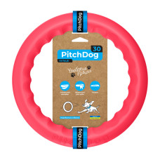 Кольцо для апортировки PitchDog30, диаметр 28 см, розовый