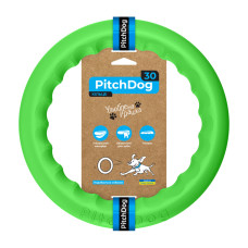 Кольцо для апортировки PitchDog30, диаметр 28 см, салатовый