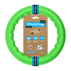 Кольцо для апортировки PitchDog30, диаметр 28 см, салатовый
