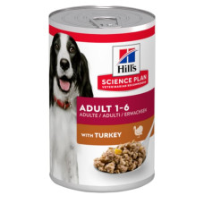 Вологий корм Hill`s SP Adult для собак з індичкою, 370 г