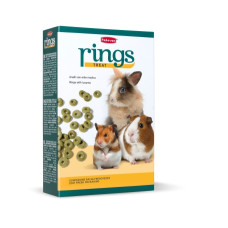 Дополнительный корм Padovan Rings для карликовых кроликов и малых грызунов, 150 г