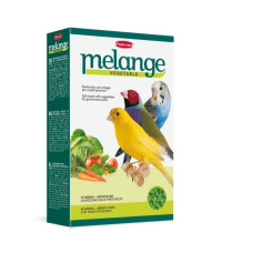 Додатковий м’який корм Padovan Mélange vegetable для зерноїдних птахів, 300 г