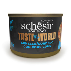 Натуральні консерви Schesir Taste the World Lamb With Cous Cous для собак, в бульйоні,150 г