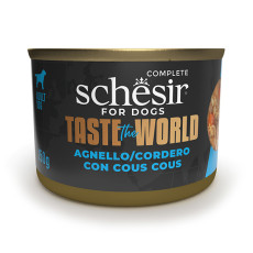 Натуральные консервы Schesir Taste the World Lamb With Cous Cous для собак, в бульоне, 150 г