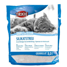 Наповнювач Trixie Simple&Clean для котів, силікагелевий, 8 л