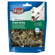 Ласощі Trixie Denta Fun Chew Bites для собак шматочки з петрушкою та м`ятою 150 г