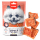 Лакомство Wanpy Soft Salmon & Fish Skin Bites кусочки вяленого лосося для собак, 100 г