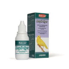 Додатковий рідкий корм (прикорм) Padovan Respirvigor для птахів, 30 мл