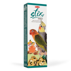 Ласощі Padovan Stix Sweet Parrocchetti для середніх папуг, 100 г
