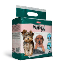 Пелюшки для собак Padovan Pet Pad Plus з активованим вугіллям та феромонами, 60 x 60 см, 10 шт