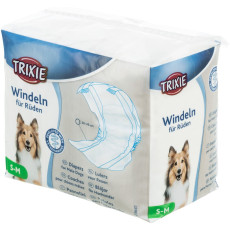 Підгузки Trixie для кобелів, S-M 30-46 см, 12 шт
