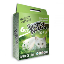 Наповнювач Kotix Green Tea для котячого туалету, 6л