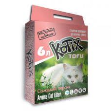 Наполнитель Kotix Honey Peach для котячого туалету, 6 л