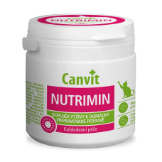 Canvit Nutrimin Cat вітамінно-мінеральна добавка у вигляді порошку для котів, 150 г