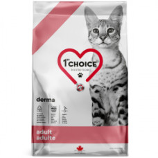 Сухой корм 1st Choice Adult Derma для кошек, 1,8 кг