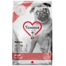 Сухой беззерновой корм 1st Choice Adult Derma для собак всех пород, 2 кг.