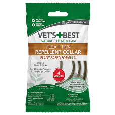 Ошейник Vet`s Best Flea&Tick Repellent от блох и клещей для собак, 60 см