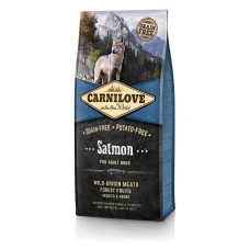 Сухой корм Carnilove Salmon для взрослых собак всех пород, лосось, 12 кг