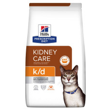 Сухий корм Hill`s PD Feline K/D ActivBiome+ Kidney Defense для котів для підтримання функції нирок з куркою, 400 г
