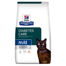 Сухий корм Hill`s PD Feline M/D для котів при цукровому діабеті з куркою, 1.5 кг