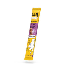 Ласощі для котів Half&Half у формі м`ясних паличок з качкою, 5 г