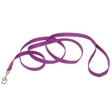 Поводок для собак Training Lead, нейлон, 1 см х 1,8 м, орхидея, Coastal