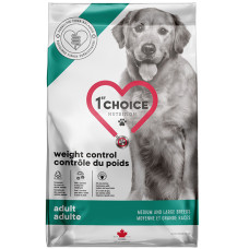 Сухой корм 1st Choice Adult Medium and Large Breeds Weight Control, 10 кг