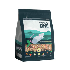 Повнораціонний корм Speciаl One для декоративних пацючків, 500 г