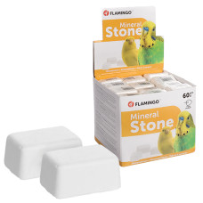 Мінеральний камінь Flamingo Pickstone для птахів, рожевий, 4х3х2см (1 шт)