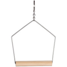 Качель с деревянной жердочкой для птиц Flamingo Swing + Wooden Perch