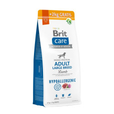 Корм Brit Care Dog Hypoallergenic Adult Large Breed для собак великих порід, гіпоалергенний з ягням, 12+2 кг