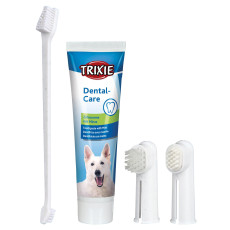 Зубная паста Trixie для собак со щеткой, 100 г
