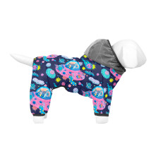 Комбинезон для собак WAUDOG Clothes рисунок Рик и Морти 1, S32, В 47-50 см, С 30-33 см