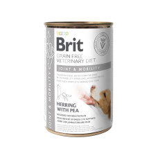 Вологий корм Brit GF VetDiet Joint & Mobility для собак, підтримка здоров`я суглобів, 400 г