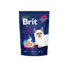 Сухой корм Brit Premium Cat by Nature Sterilised для стерилизованных кошек, с курицей, 1,5 кг